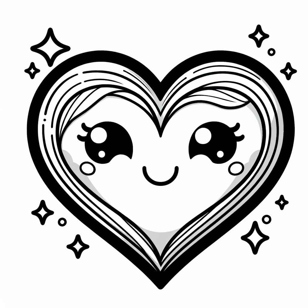 Herz Ausmalbilder 350