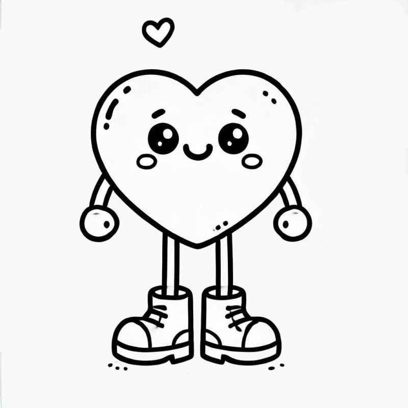 Herz Ausmalbilder 393