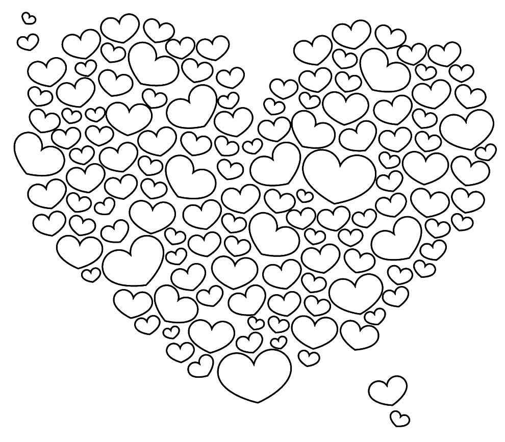Herz Ausmalbilder 455