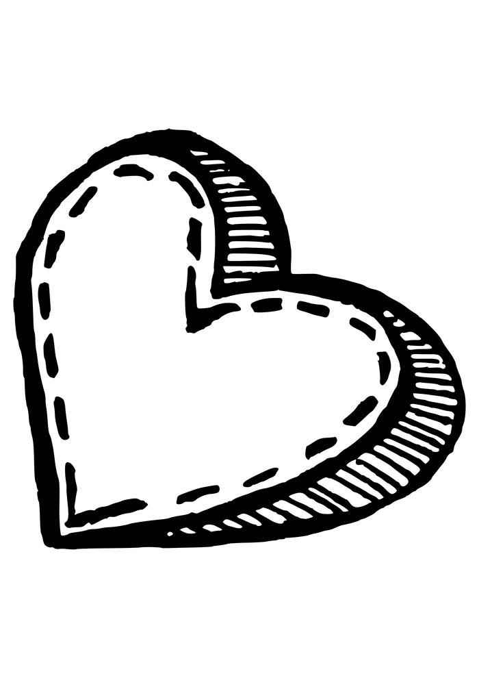 Herz Ausmalbilder 549