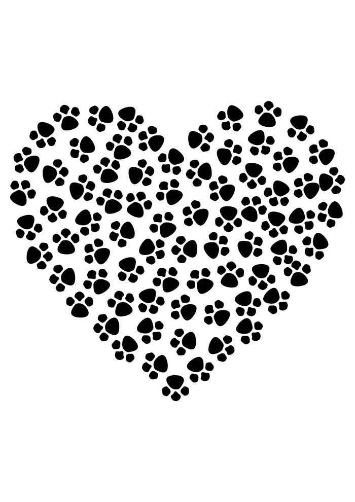 Herz Ausmalbilder 560