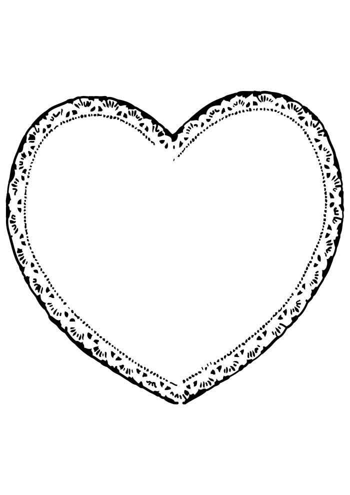 Herz Ausmalbilder 613
