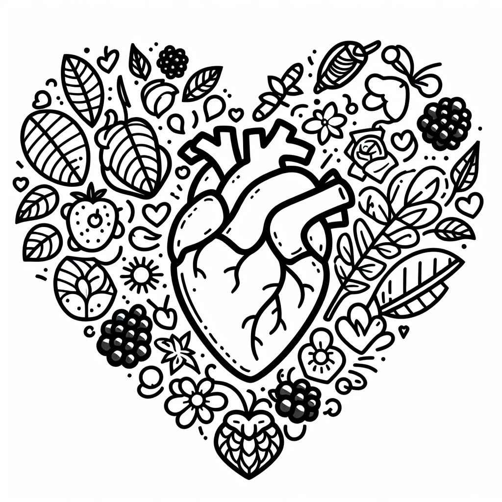 Herz Ausmalbilder 725