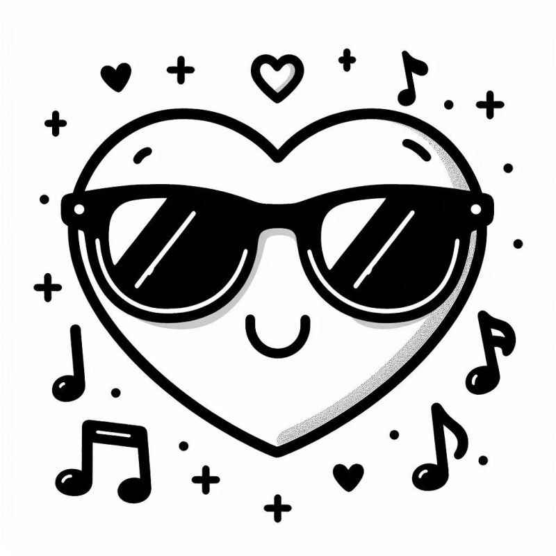 Herz Ausmalbilder 998