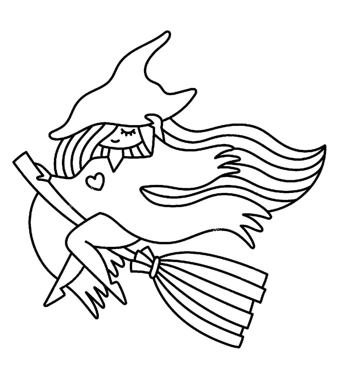 Hexen Ausmalbilder 034