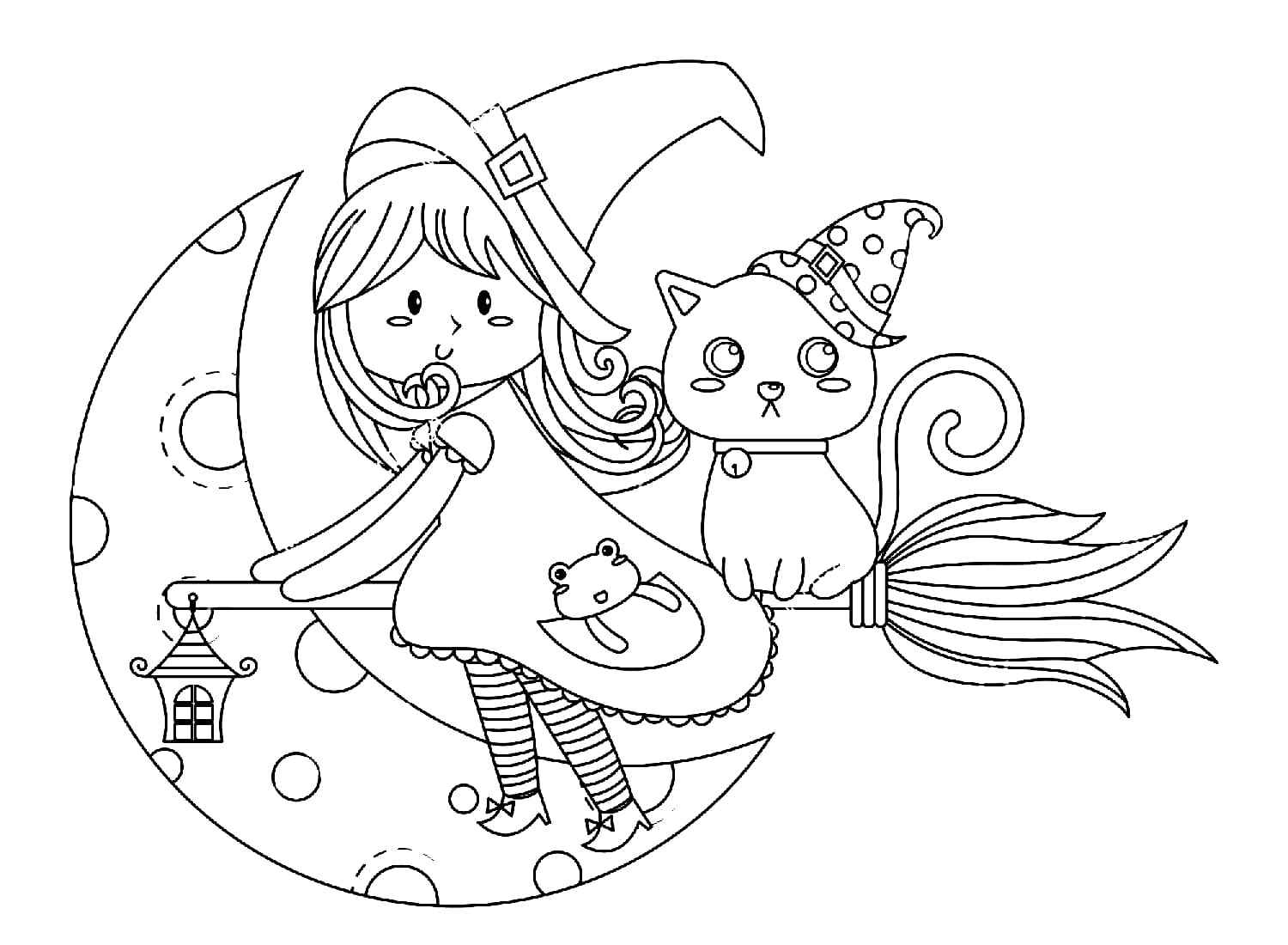 Hexen Ausmalbilder 102