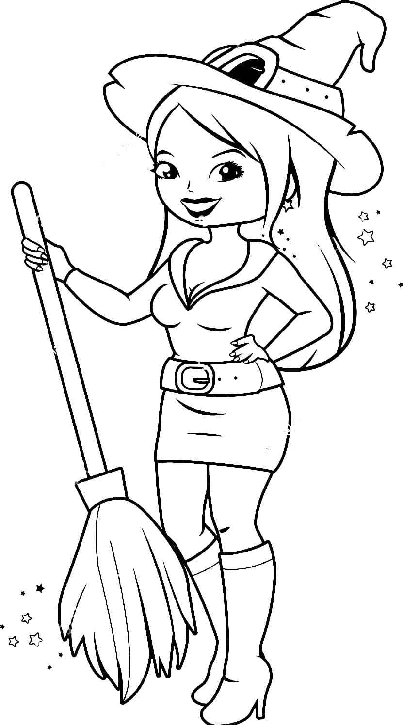 Hexen Ausmalbilder 337