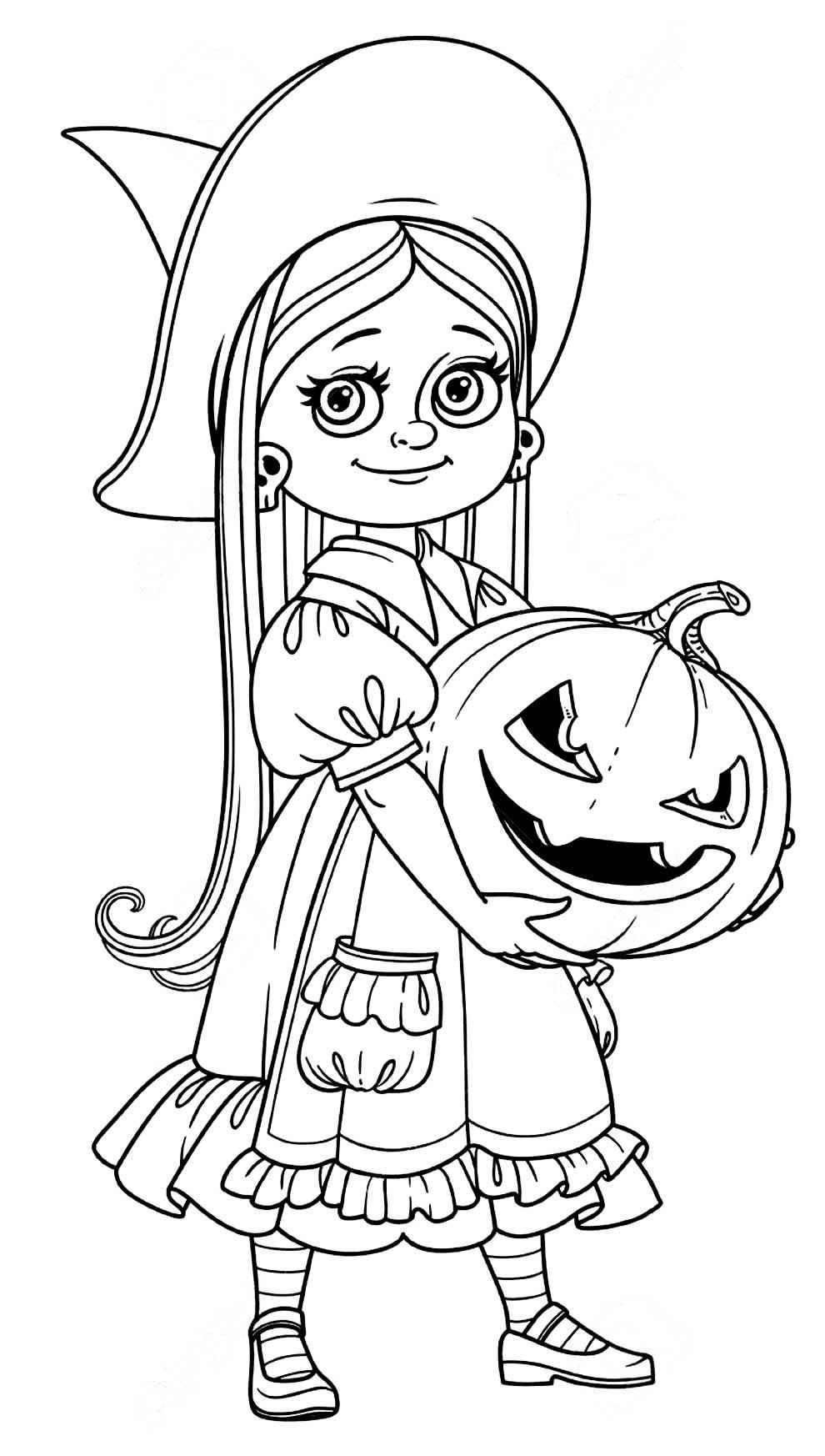 Hexen Ausmalbilder 389