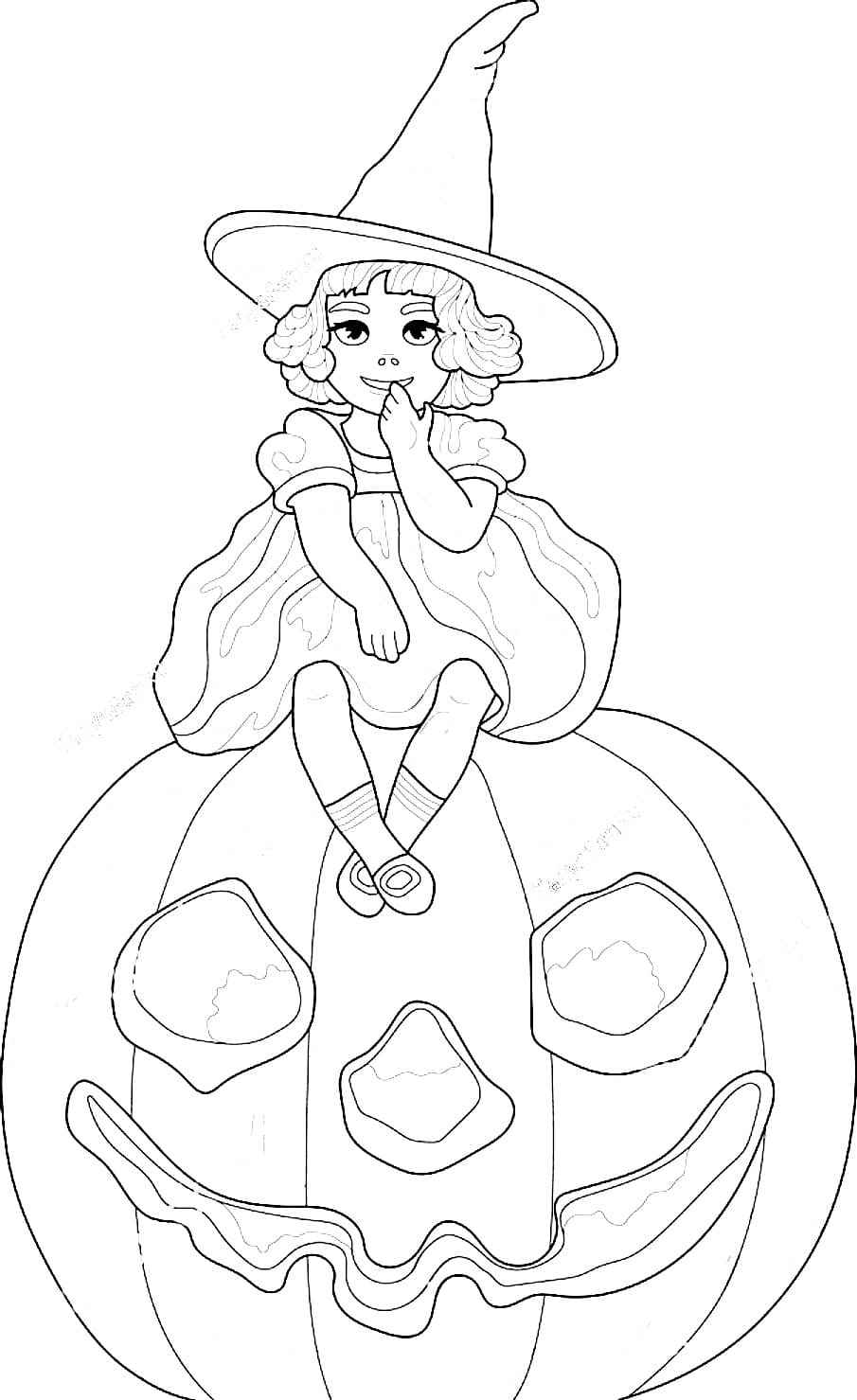 Hexen Ausmalbilder 563