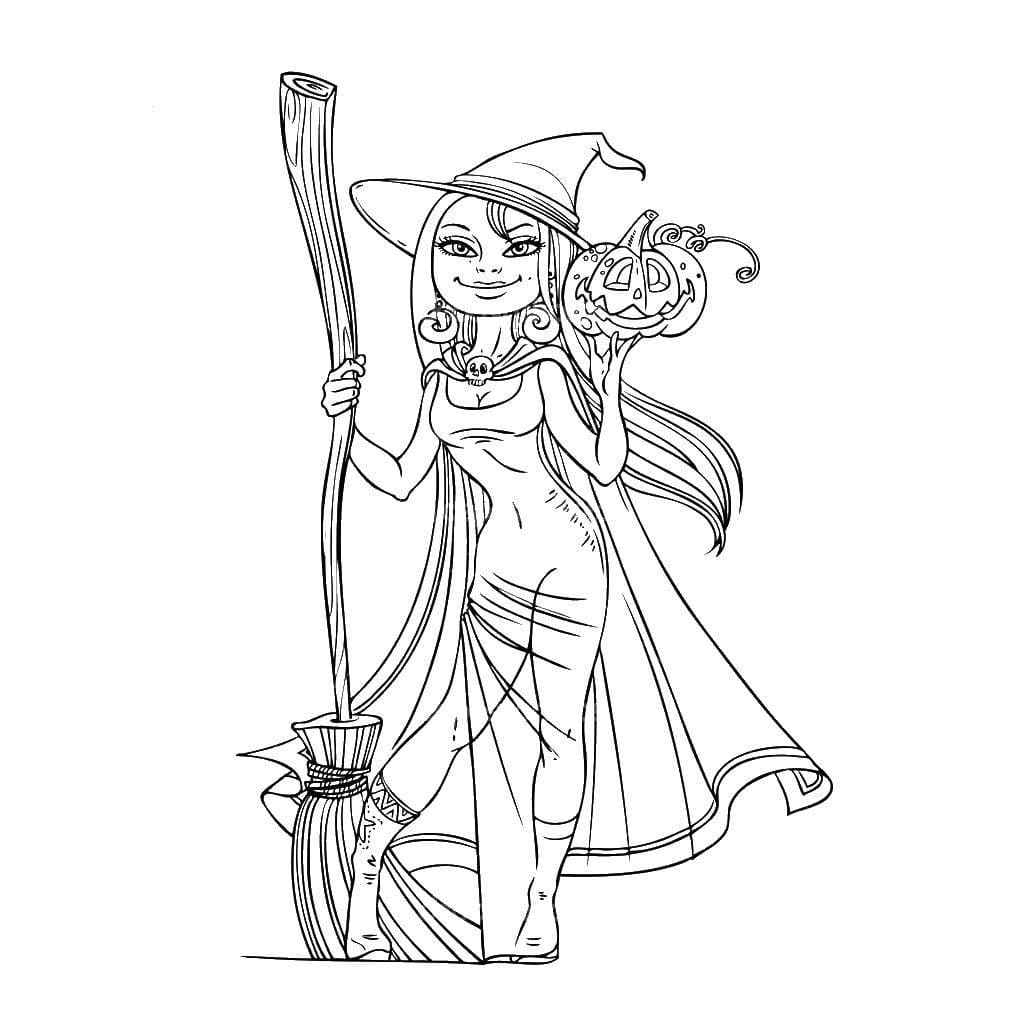 Hexen Ausmalbilder 590