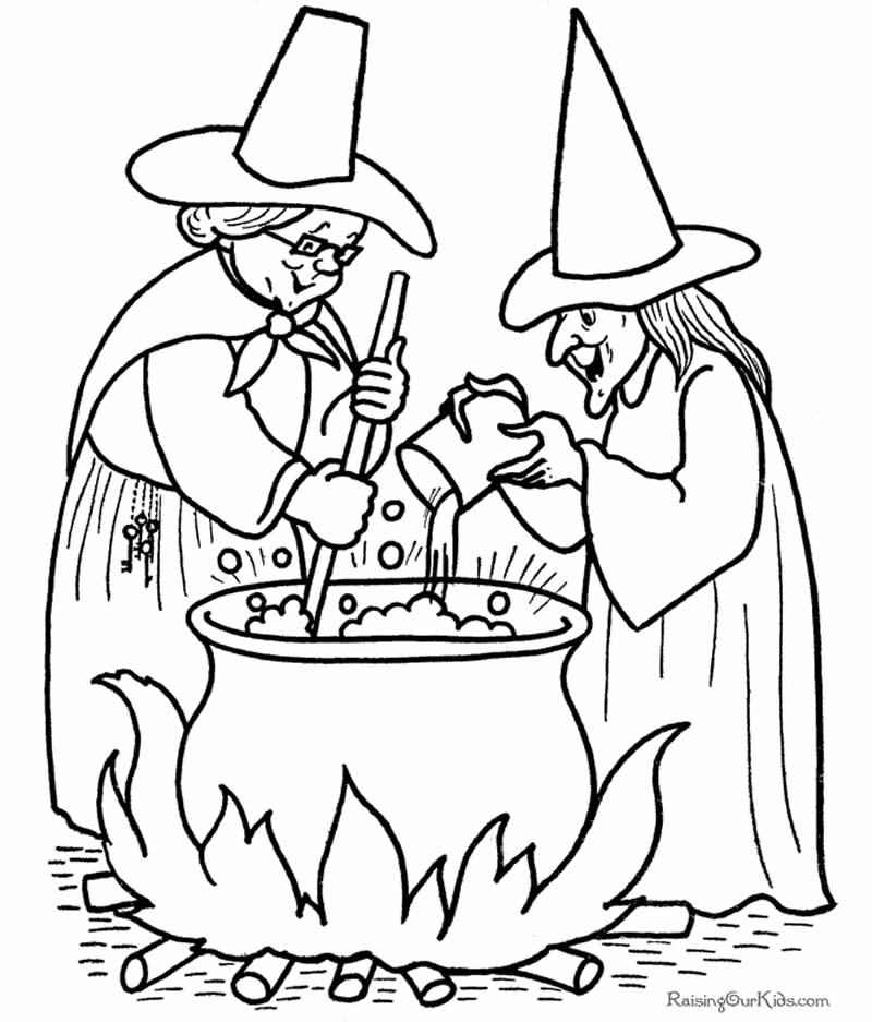 Hexen Ausmalbilder 621