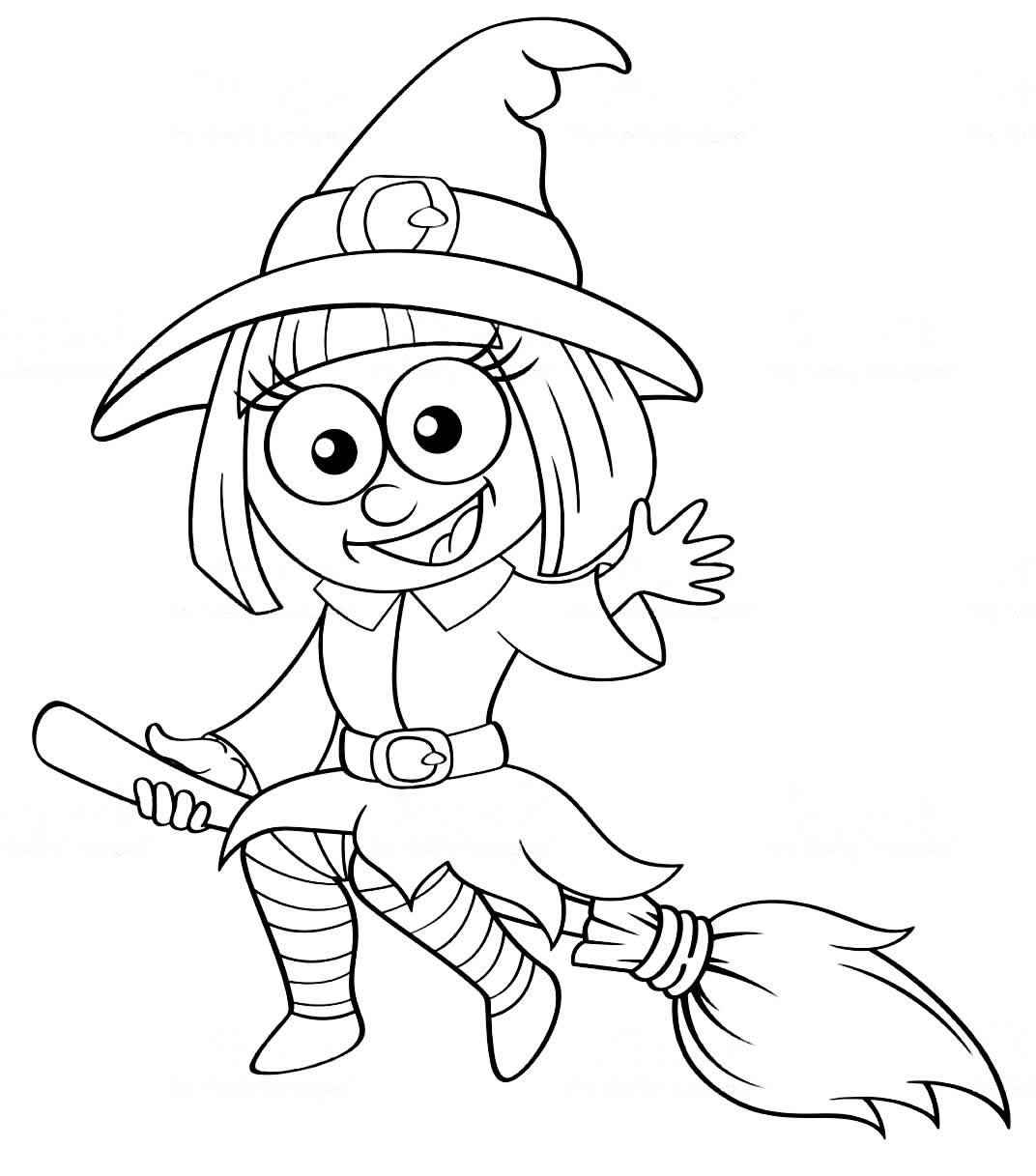 Hexen Ausmalbilder 733