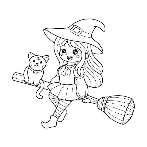 Hexen Ausmalbilder 737