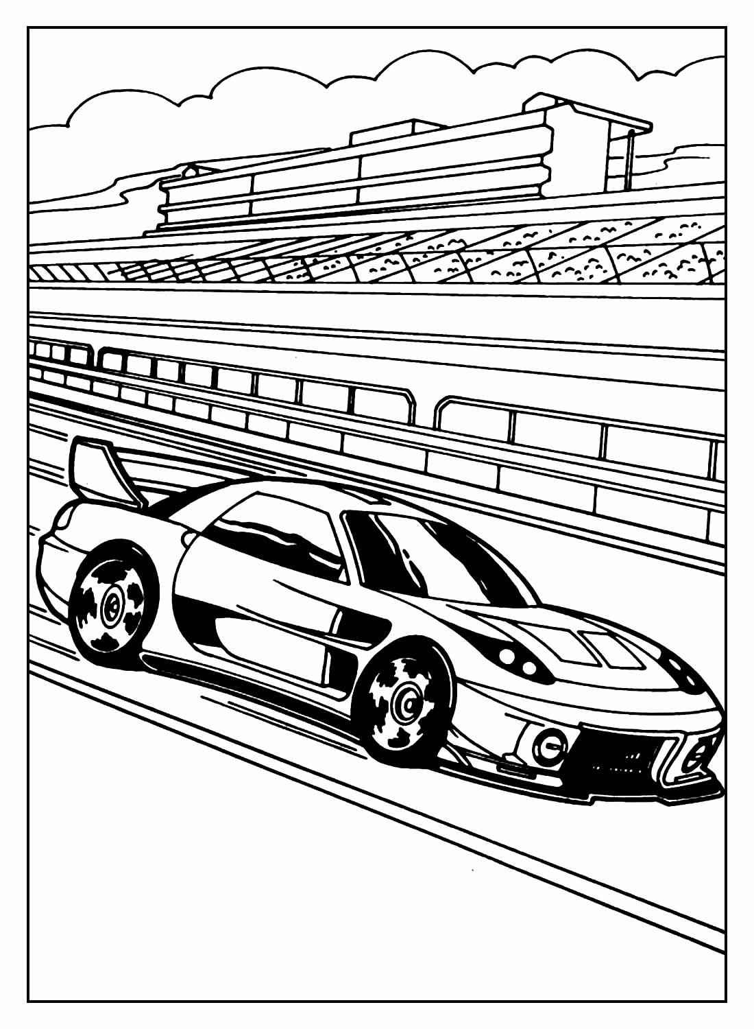 Hot Wheels Ausmalbilder 040