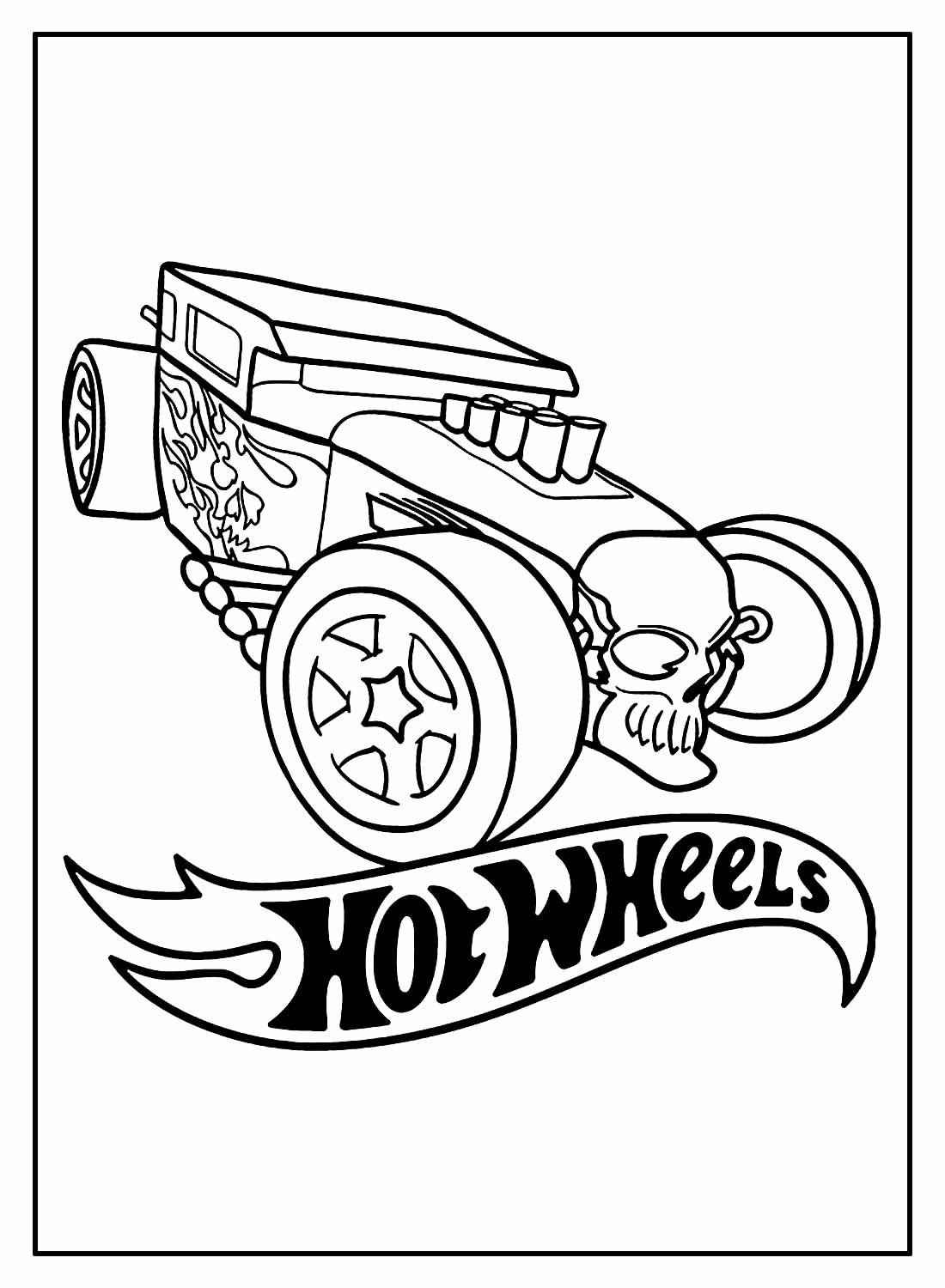 Hot Wheels Ausmalbilder 208
