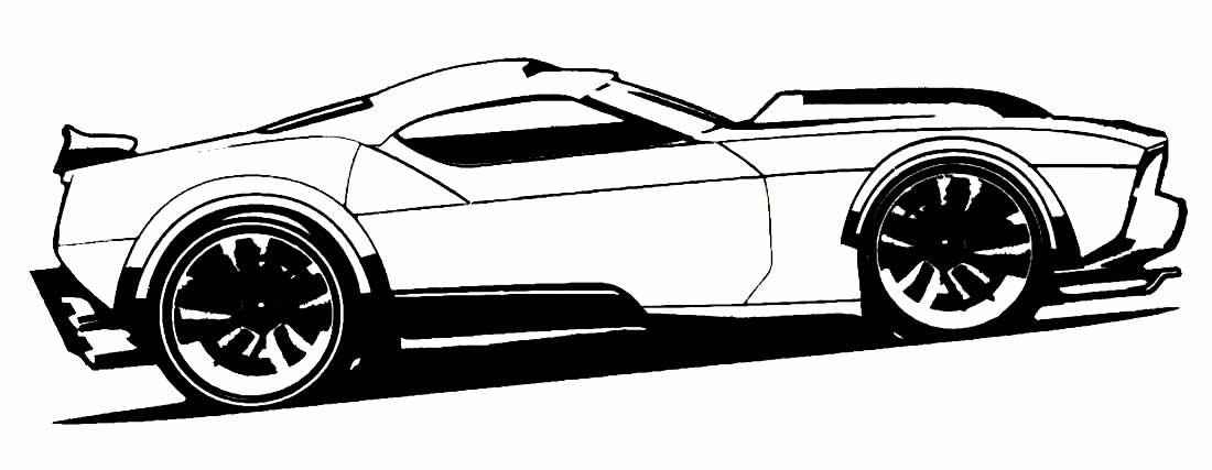 Hot Wheels Ausmalbilder 556