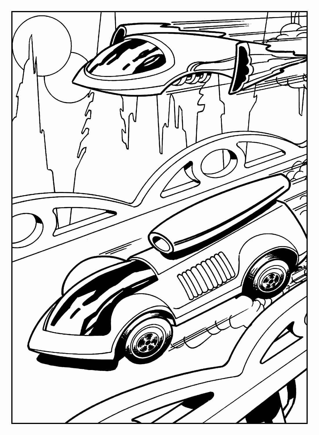 Hot Wheels Ausmalbilder 939