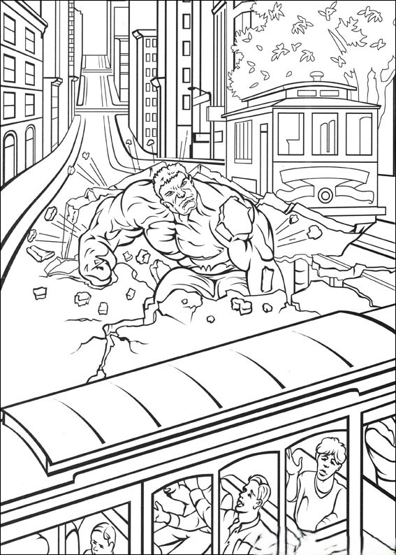 Hulk Ausmalbilder 044