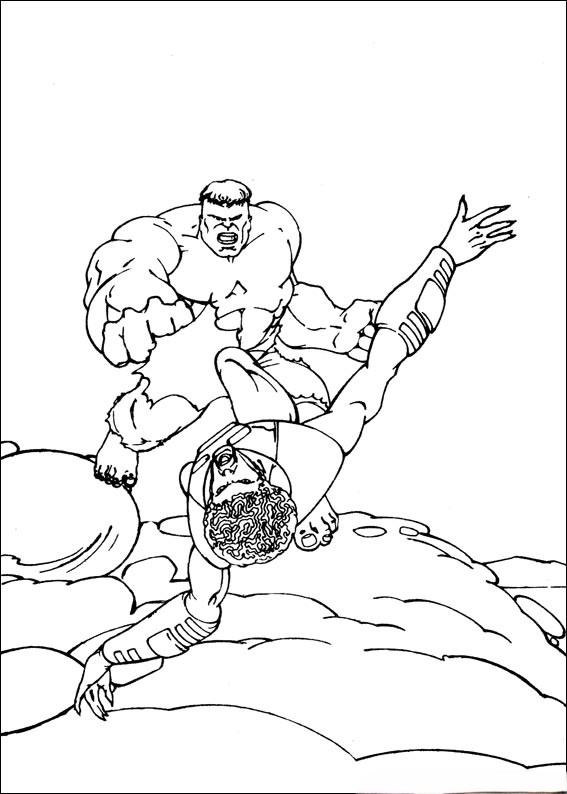 Hulk Ausmalbilder 145