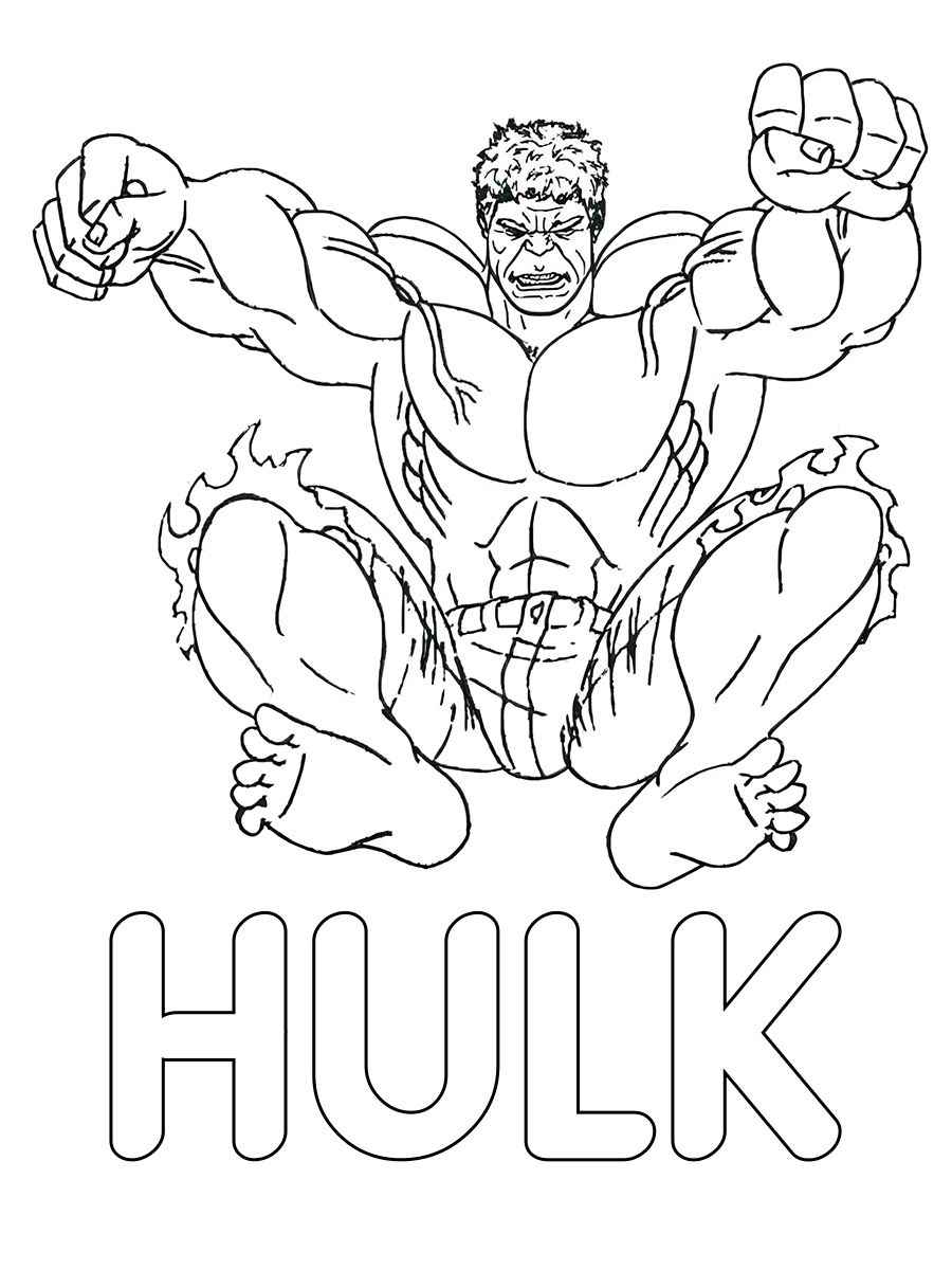 Hulk Ausmalbilder 513