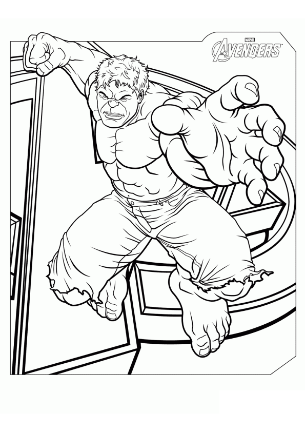 Hulk Ausmalbilder 790