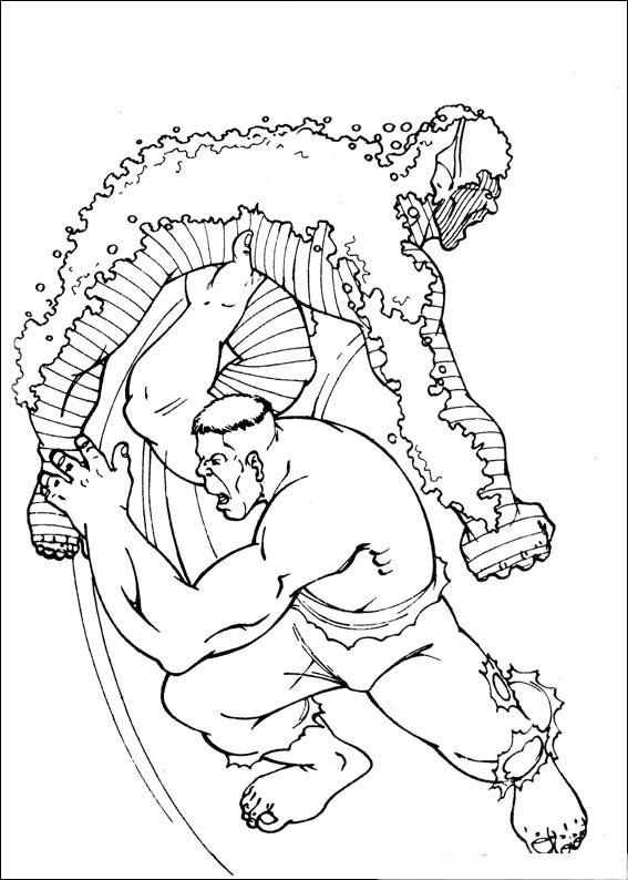 Hulk Ausmalbilder 799