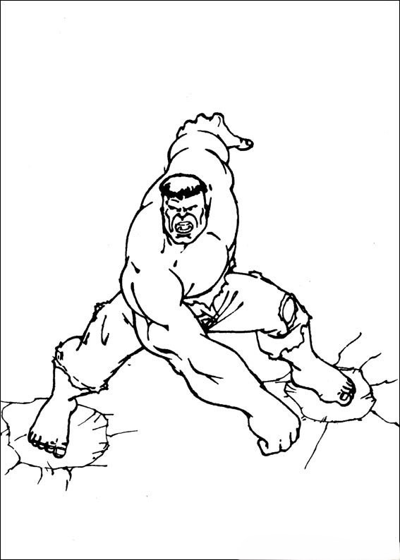 Hulk Ausmalbilder 807