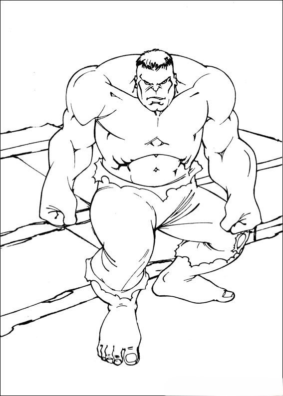 Hulk Ausmalbilder 946