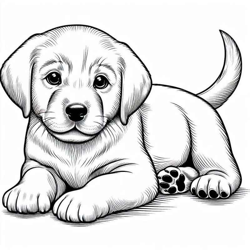 Hunde Ausmalbilder 040