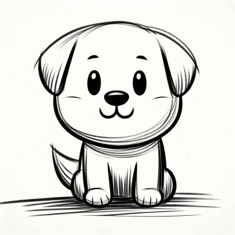 Hunde Ausmalbilder 046