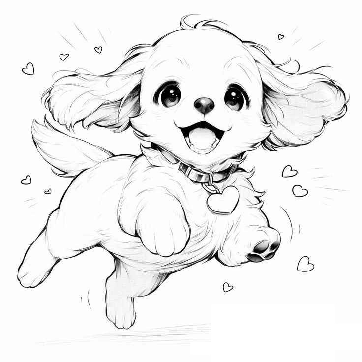 Hunde Ausmalbilder 081