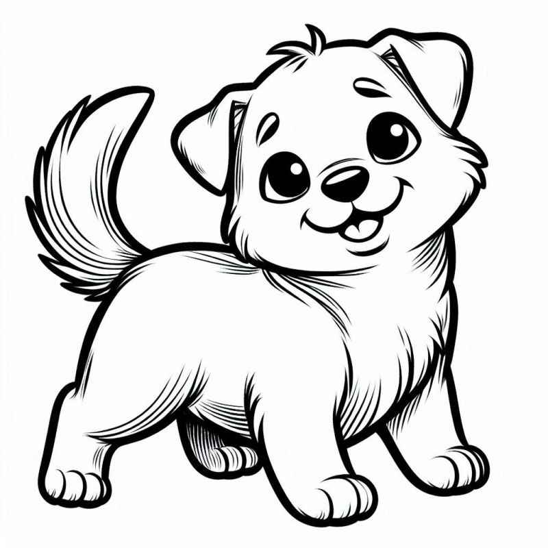 Hunde Ausmalbilder 152