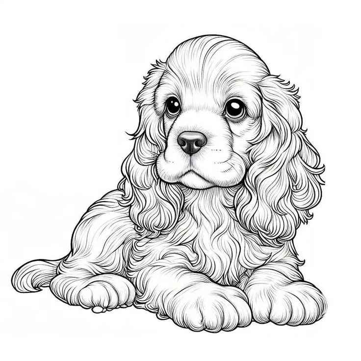 Hunde Ausmalbilder 171