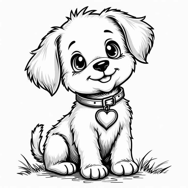 Hunde Ausmalbilder 238