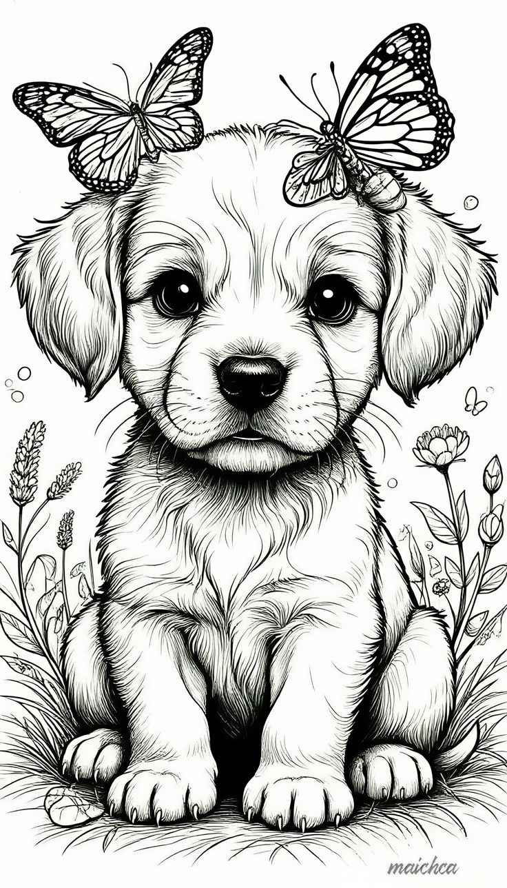 Hunde Ausmalbilder 425