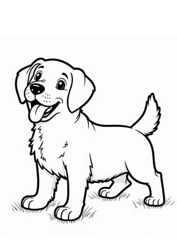 Hunde Ausmalbilder 488