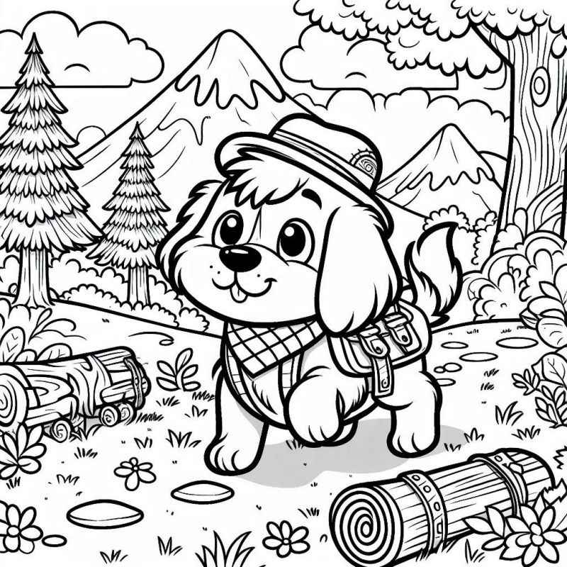 Hunde Ausmalbilder 651