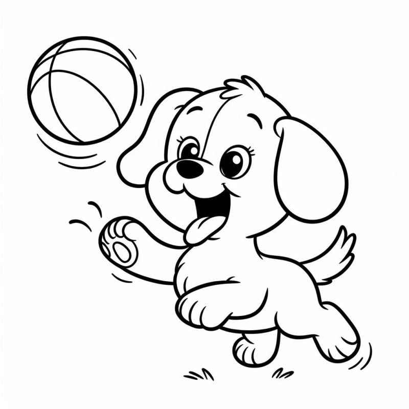 Hunde Ausmalbilder 652