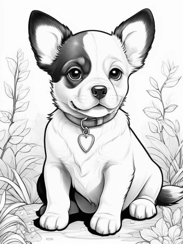 Hunde Ausmalbilder 695