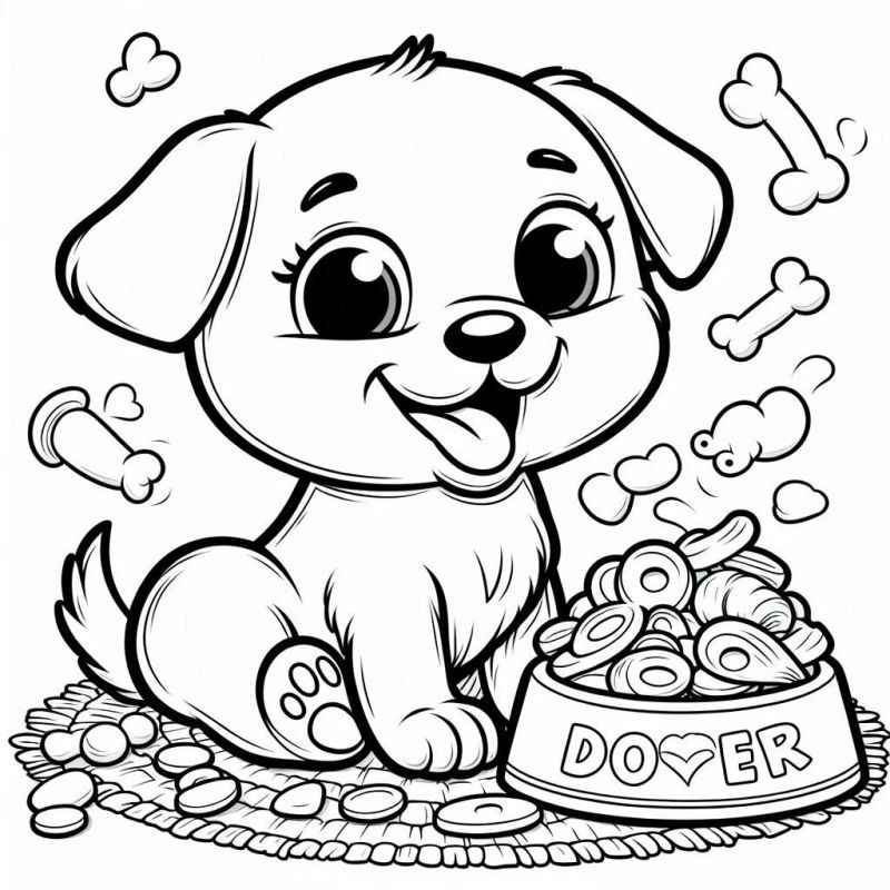 Hunde Ausmalbilder 834