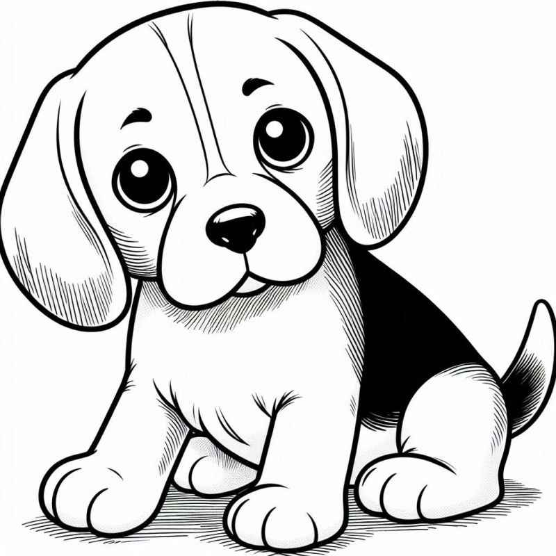 Hunde Ausmalbilder 879