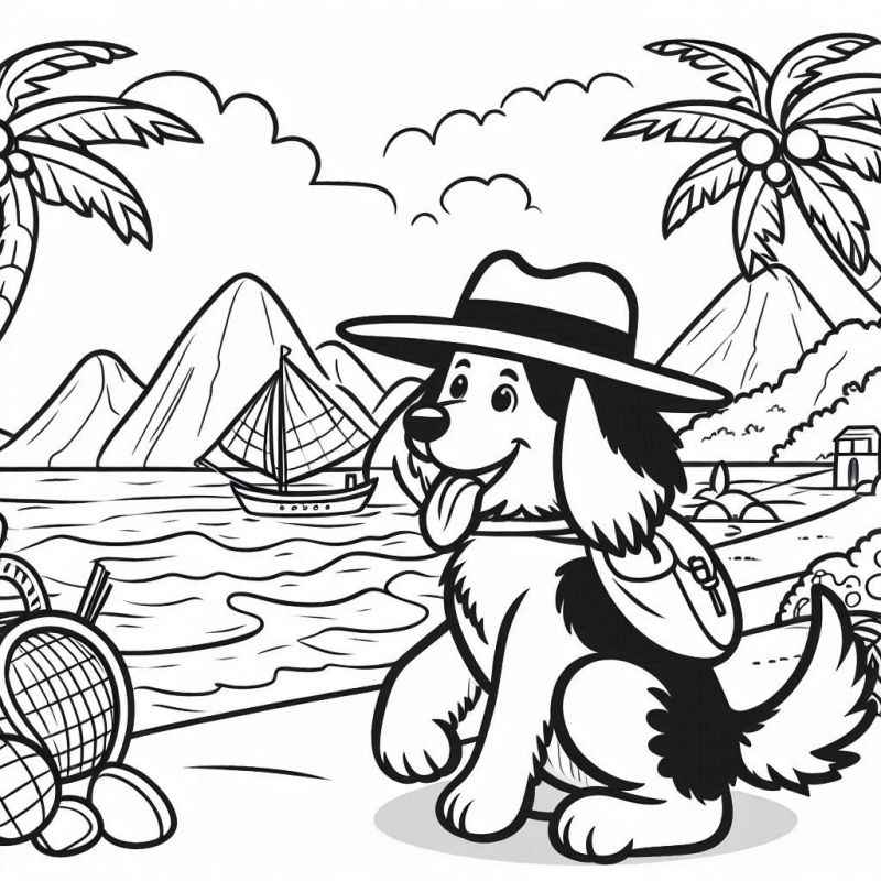 Hunde Ausmalbilder 881