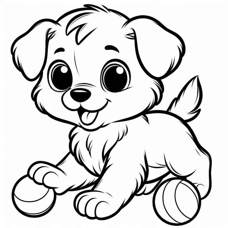 Hunde Ausmalbilder 903