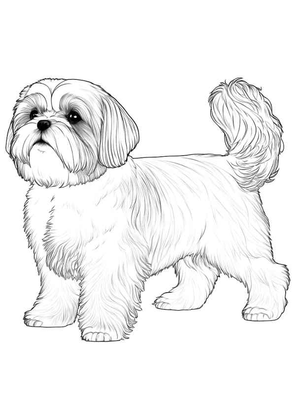 Hunde Ausmalbilder 916