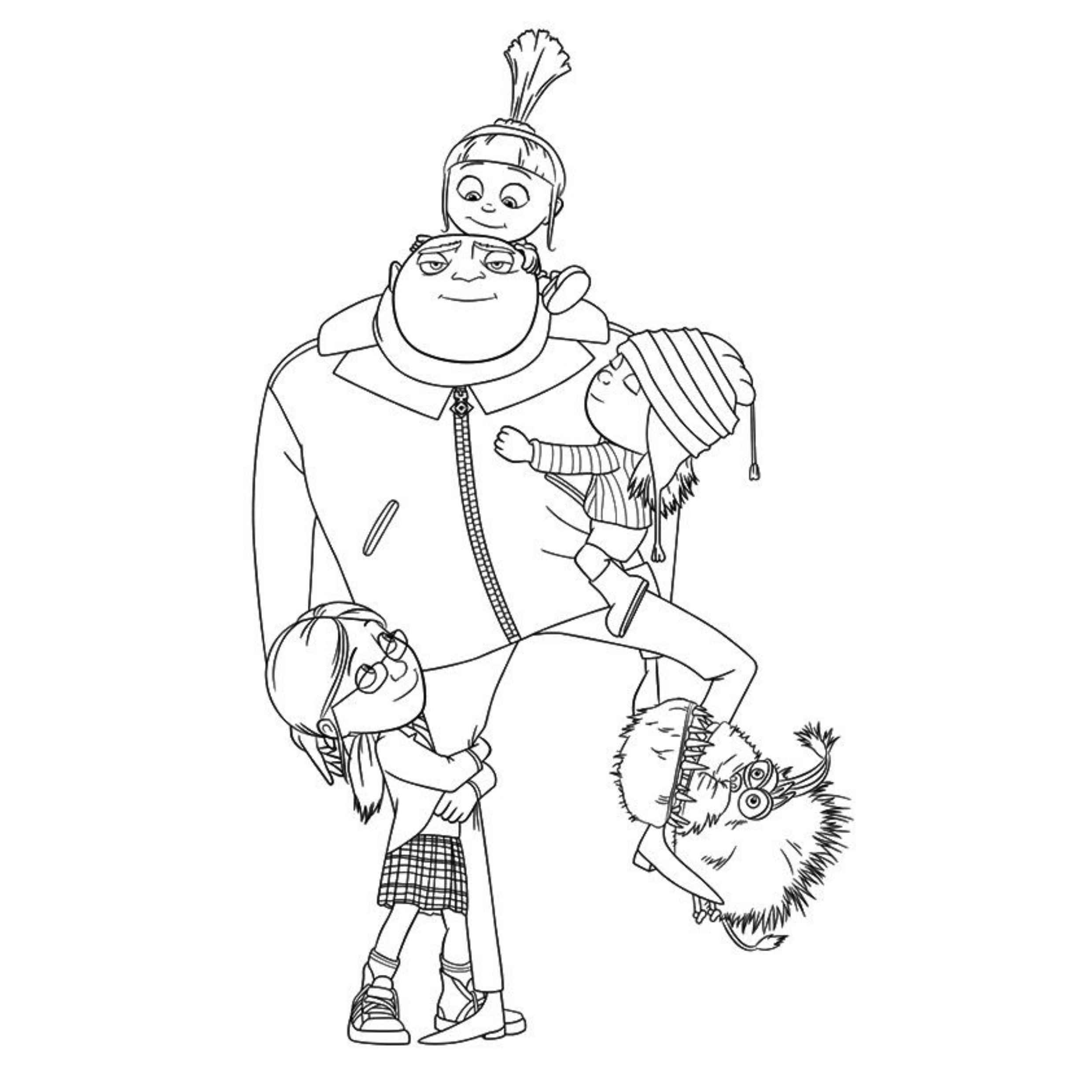 Ich - Einfach unverbesserlich Ausmalbilder 559