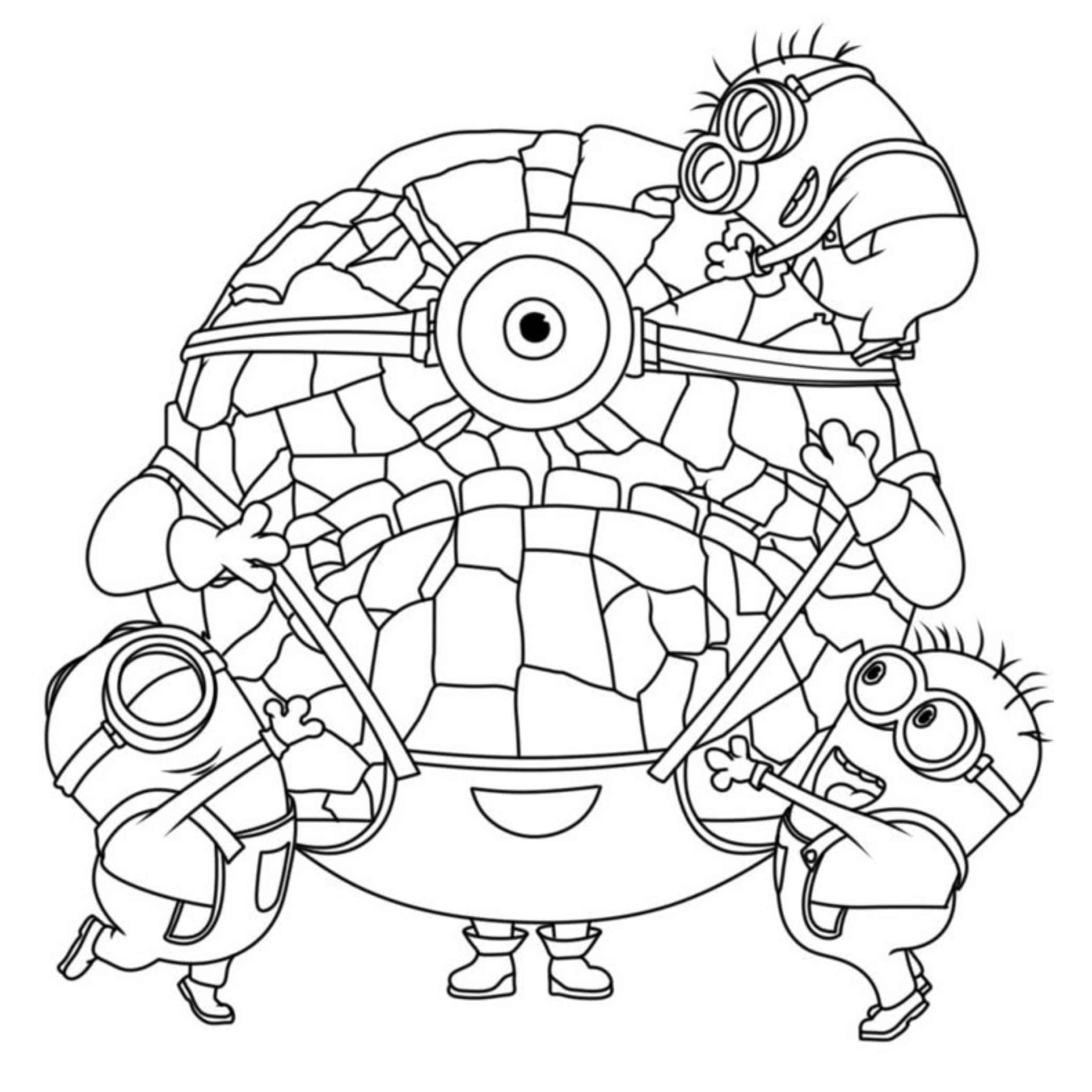 Ich - Einfach unverbesserlich Ausmalbilder 579