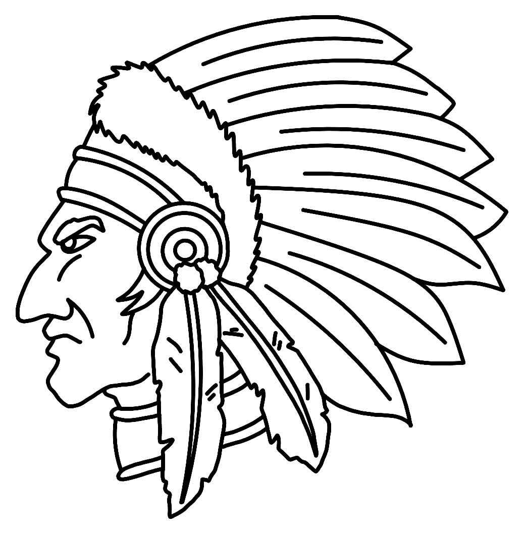 Indigen Ausmalbilder 386