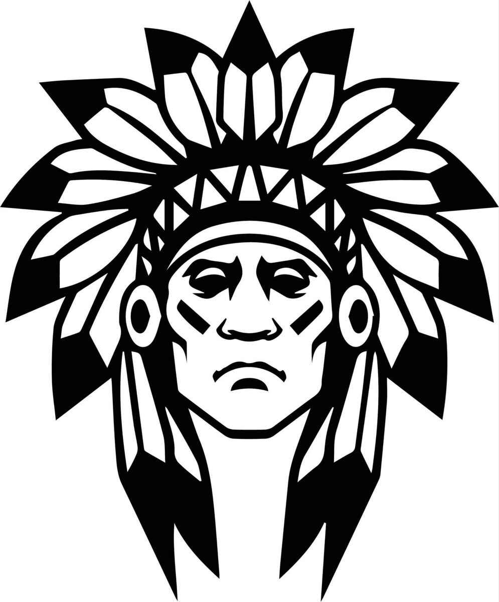 Indigen Ausmalbilder 547