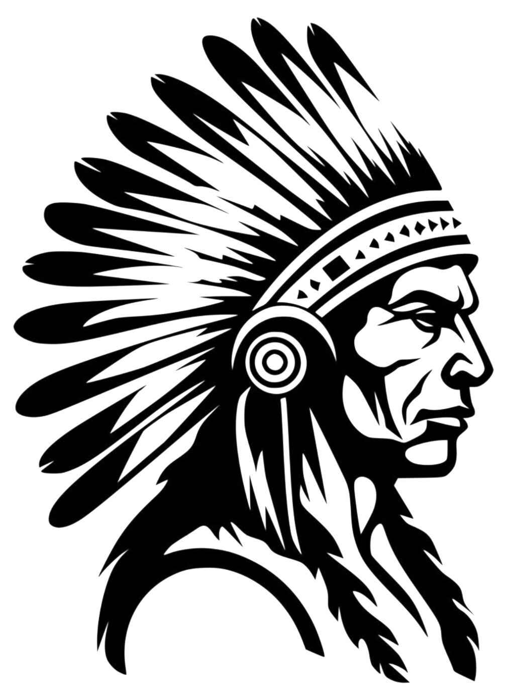 Indigen Ausmalbilder 821