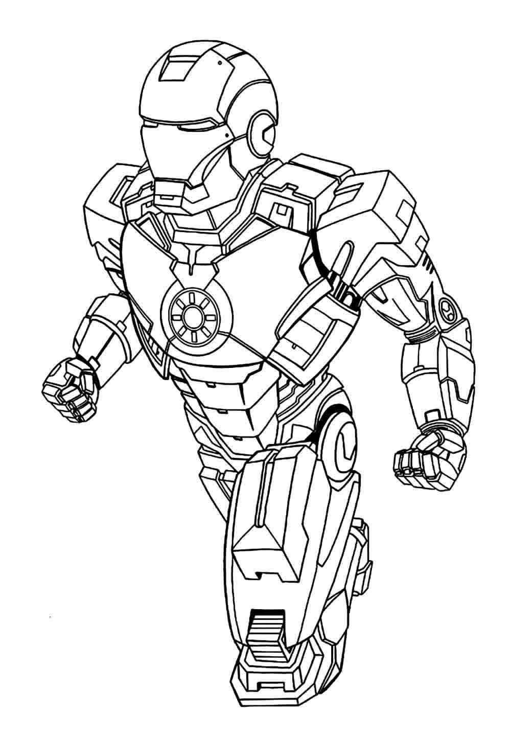 Iron Man Ausmalbilder 067